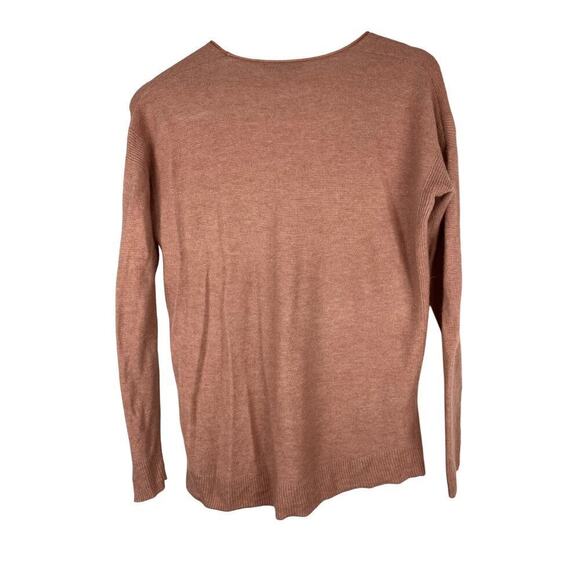 Madewell Women's S Sandalwood Merino Wool Blend Scoop Neck Sweater - Picture 4 of 7
